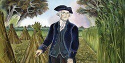 George Washington loved his farm at Mount Vernon. Image from mountvernon.org.