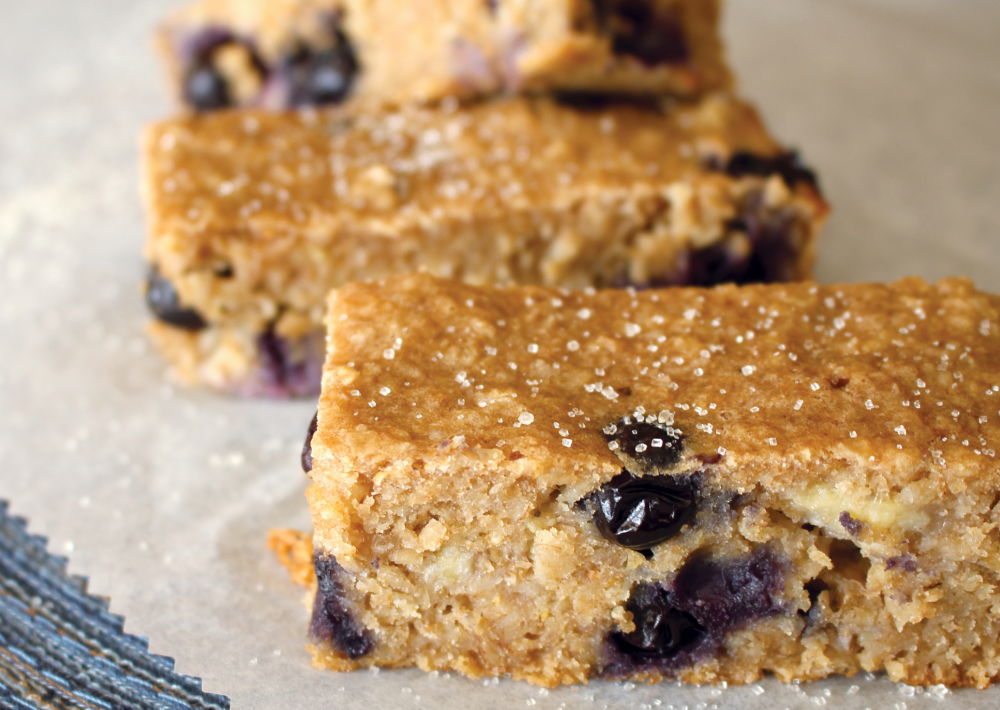 Blueberry Banana Breakfast Bars.