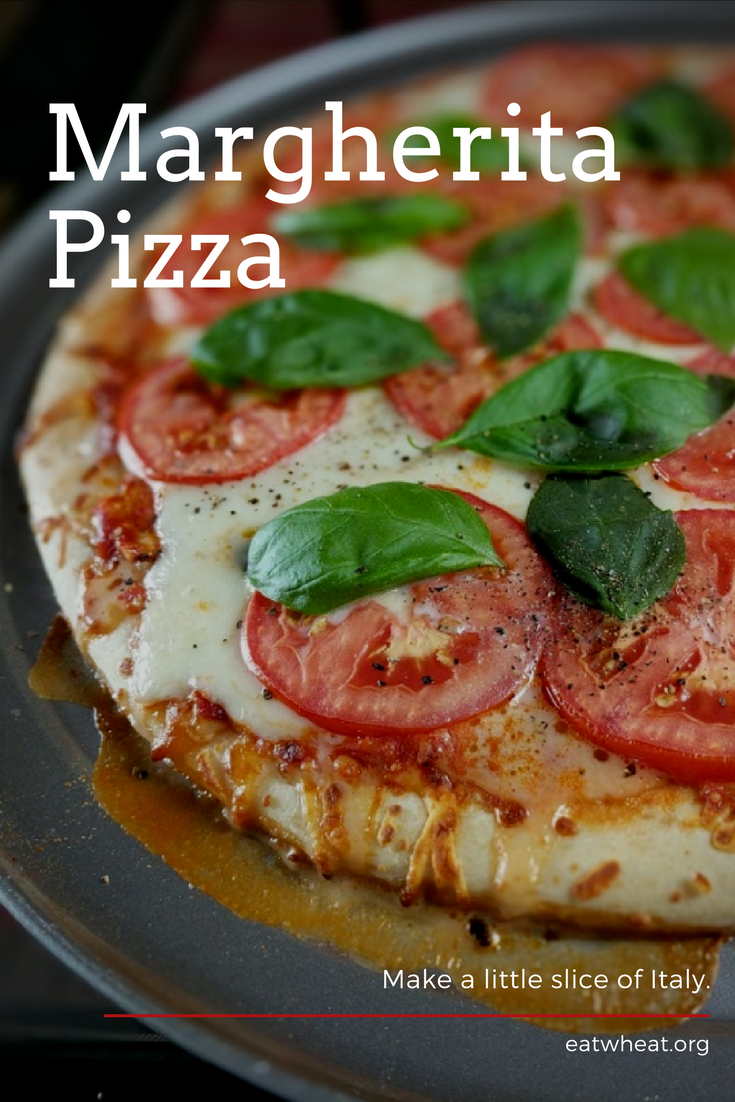 Make a little slice of Italy that the entire family will enjoy! This Margherita Pizza is a great weeknight dinner!