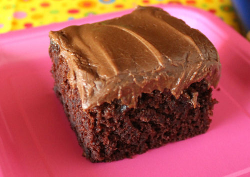 Photo: Wacky one pan chocolate cake.