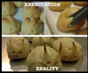 Expectations of Pinterest projects, and reality... We're here to make sure this doesn't happen to you!