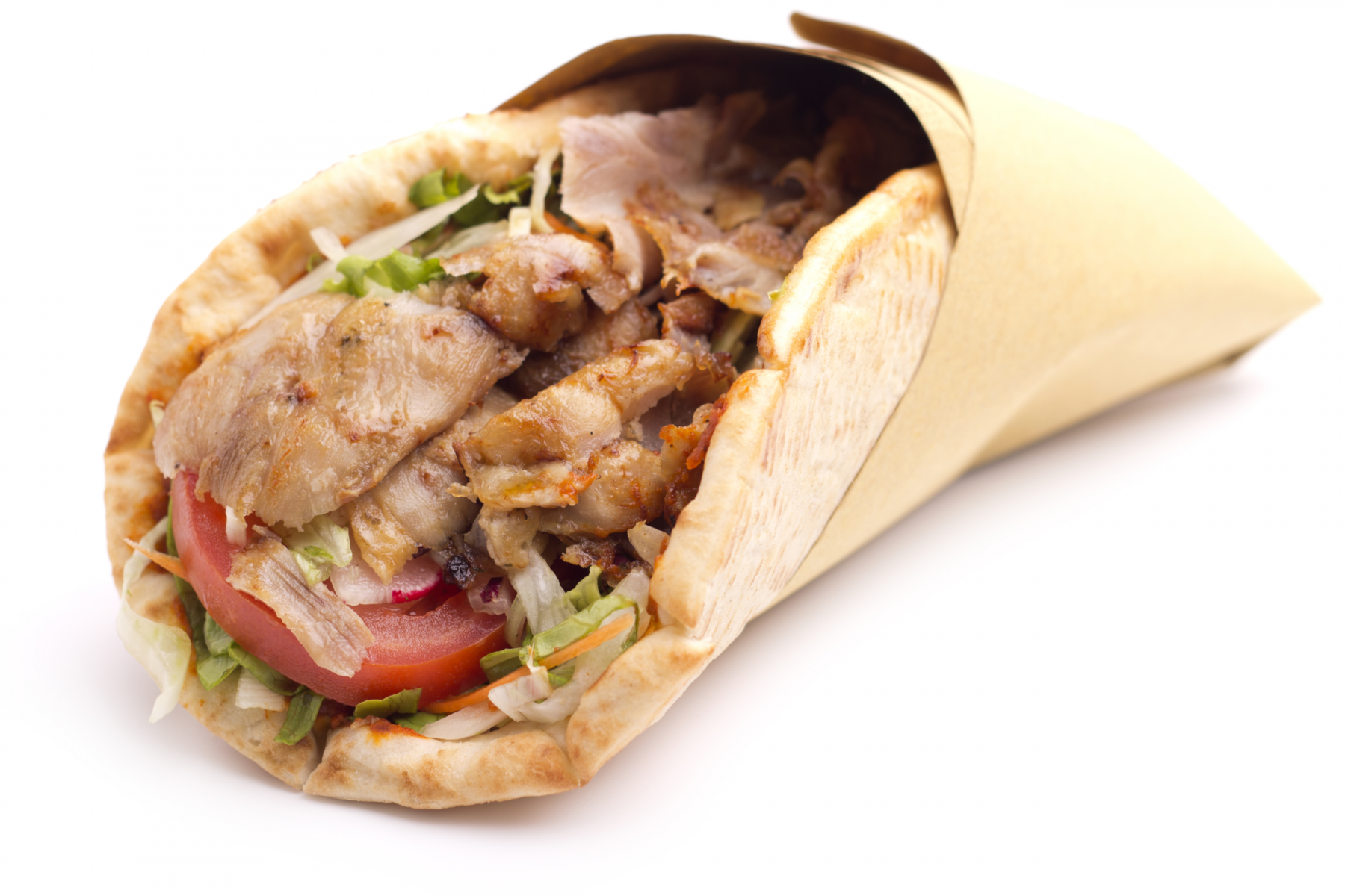 Photo: Grilled Chicken Pita.