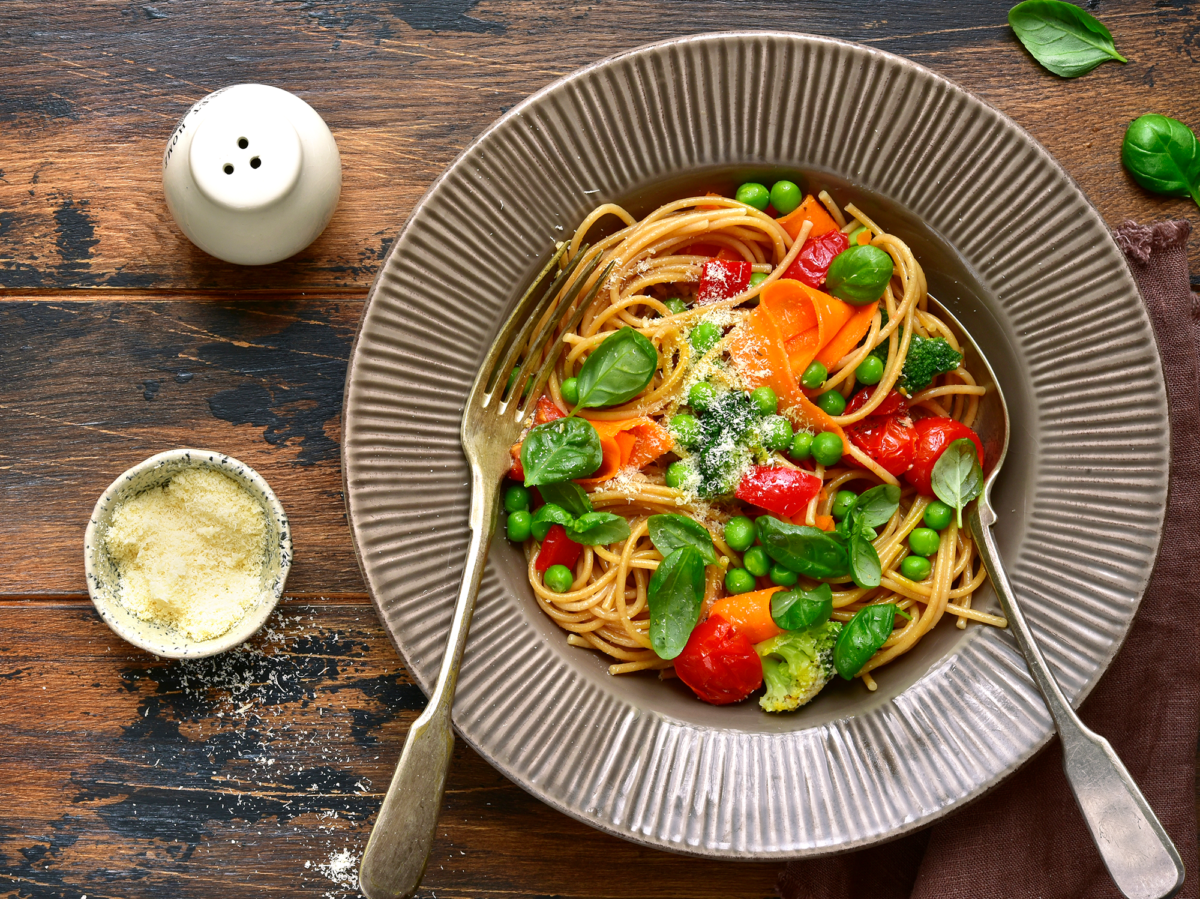 30 Minute Garden Pasta Primavera Healthy, 30 Min. Meal Eat Wheat