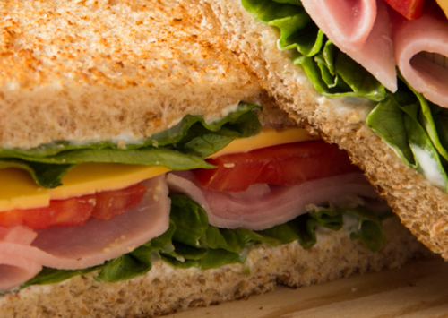 Photo: Healthy sandwich.