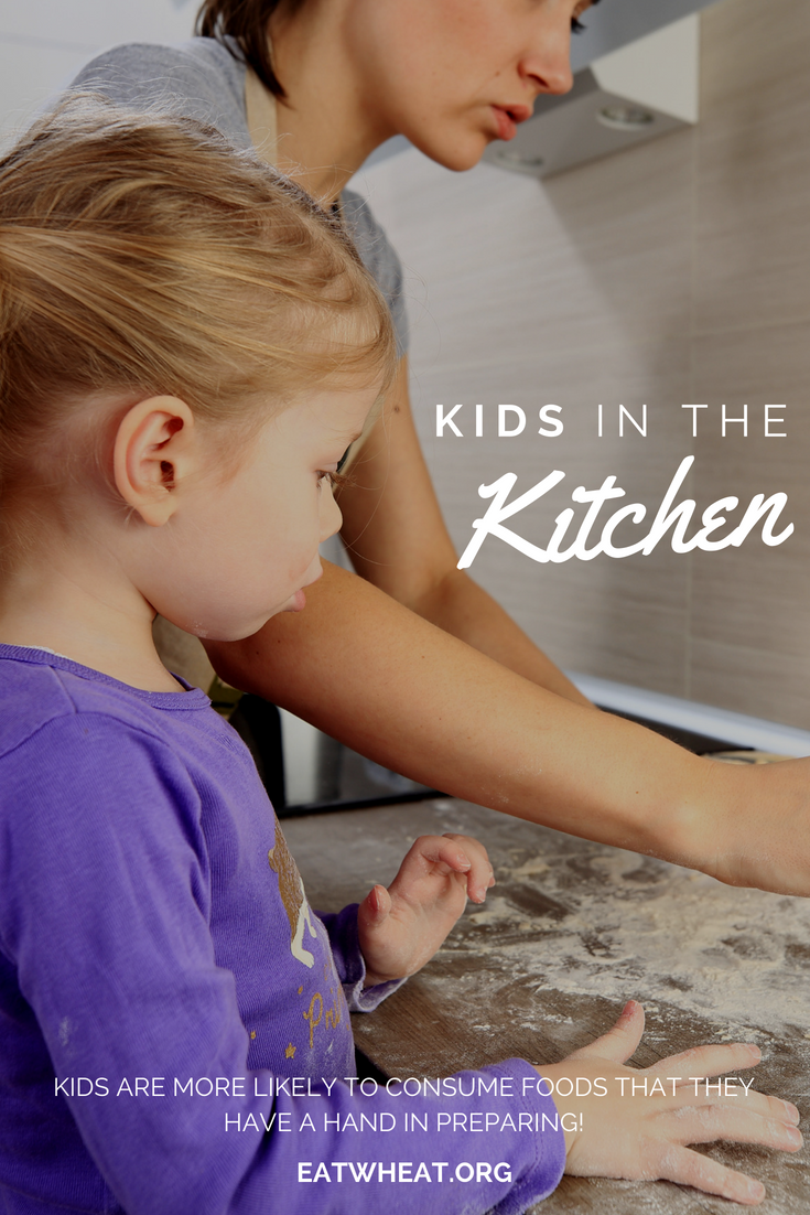 Kids are more likely to consume foods when they have a hand in making it!