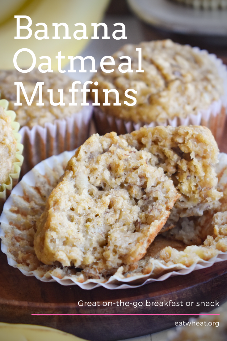 Image: Banana Oatmeal Muffins.