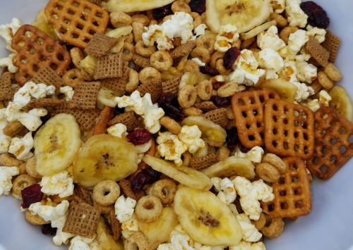 Photo: Apple cinnamon snack mix.