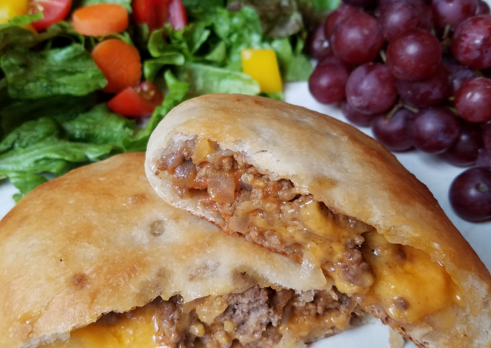 Photo: Cheeseburger pocket.
