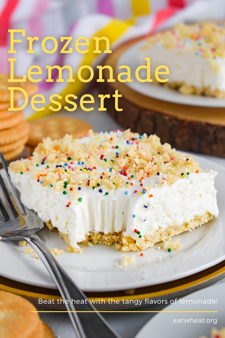 Image: Frozen Lemonade Dessert.