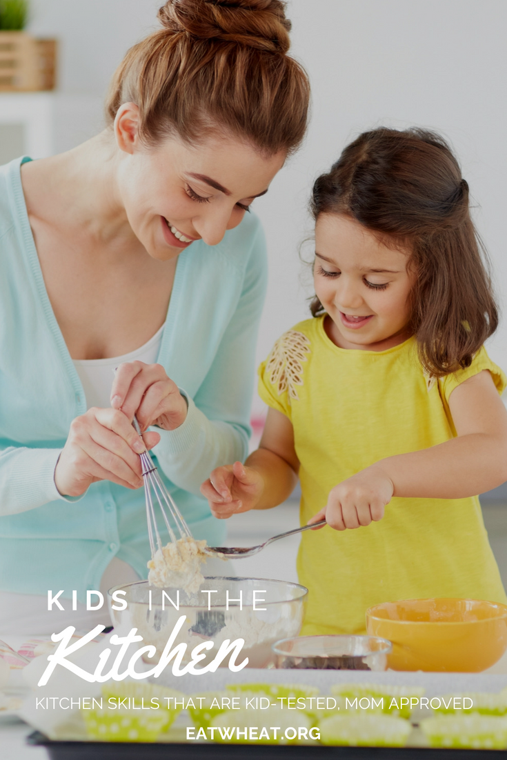 Want to get your kiddo comfortable in the kitchen? Check out these great tips and recipes from a registered dietitian (and mom!) to get your children excited about the kitchen! 