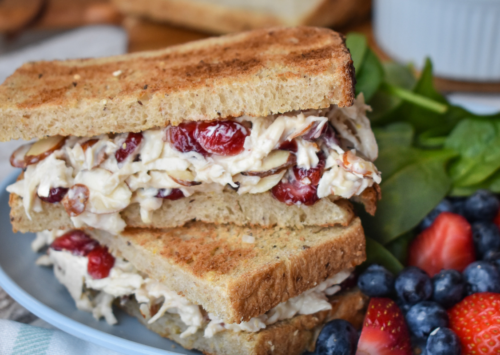 Cranberry Almond Chicken Salad.