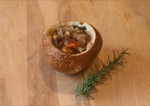 Photo: Mixed bean soup with pasta.