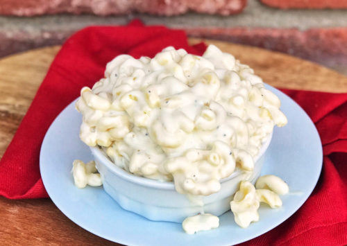 Photo: Thick & creamy Gouda macaroni.