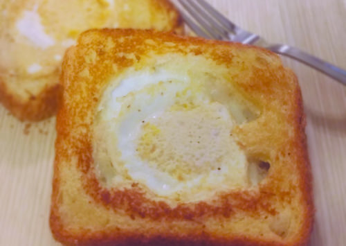 Gameday Eggs in a Nest... This fun twist on a breakfast classic is the perfect breakfast of champions!