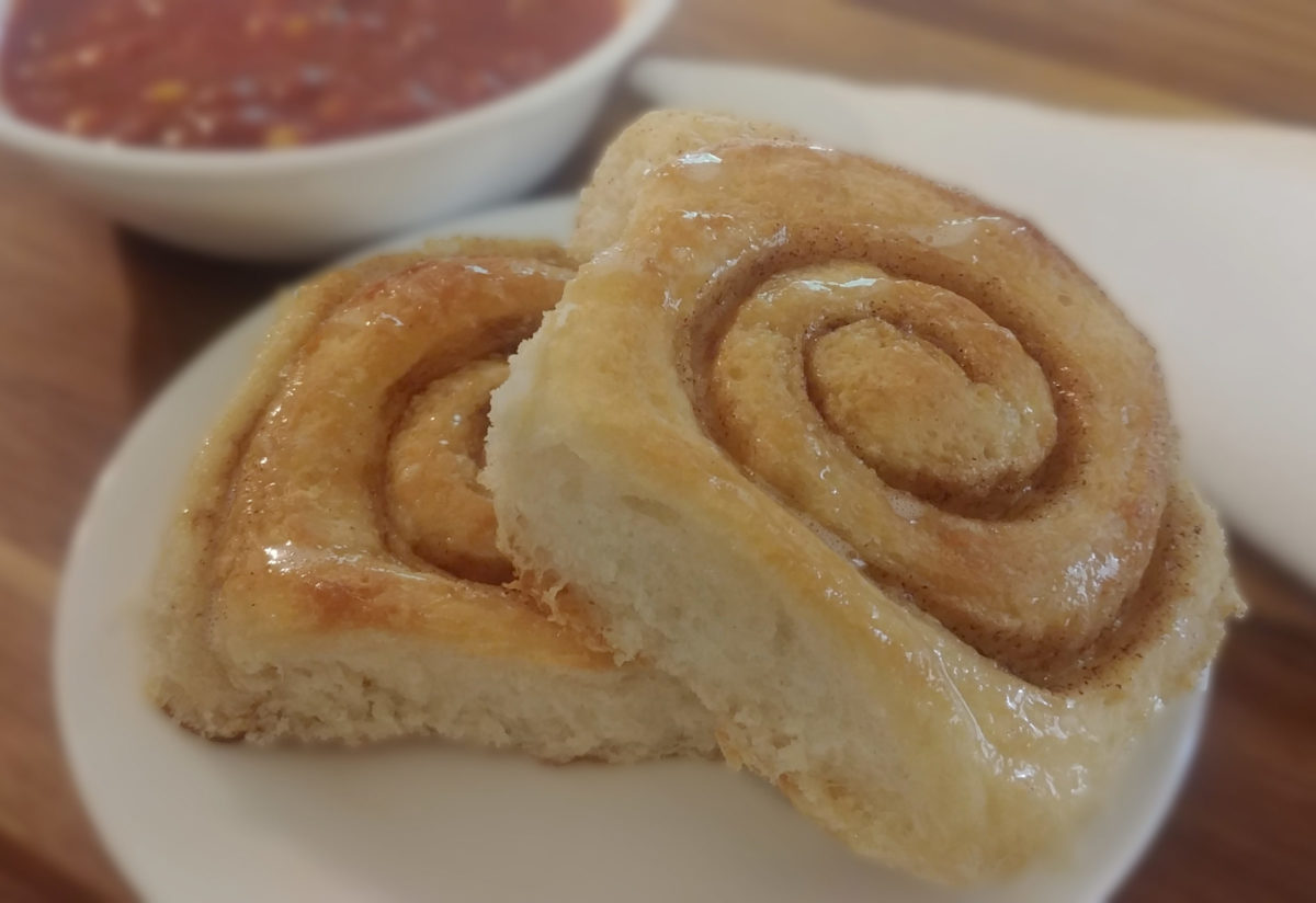 State Fair Cinnamon Rolls are a perfect game day treat, especially for those morning tailgates.