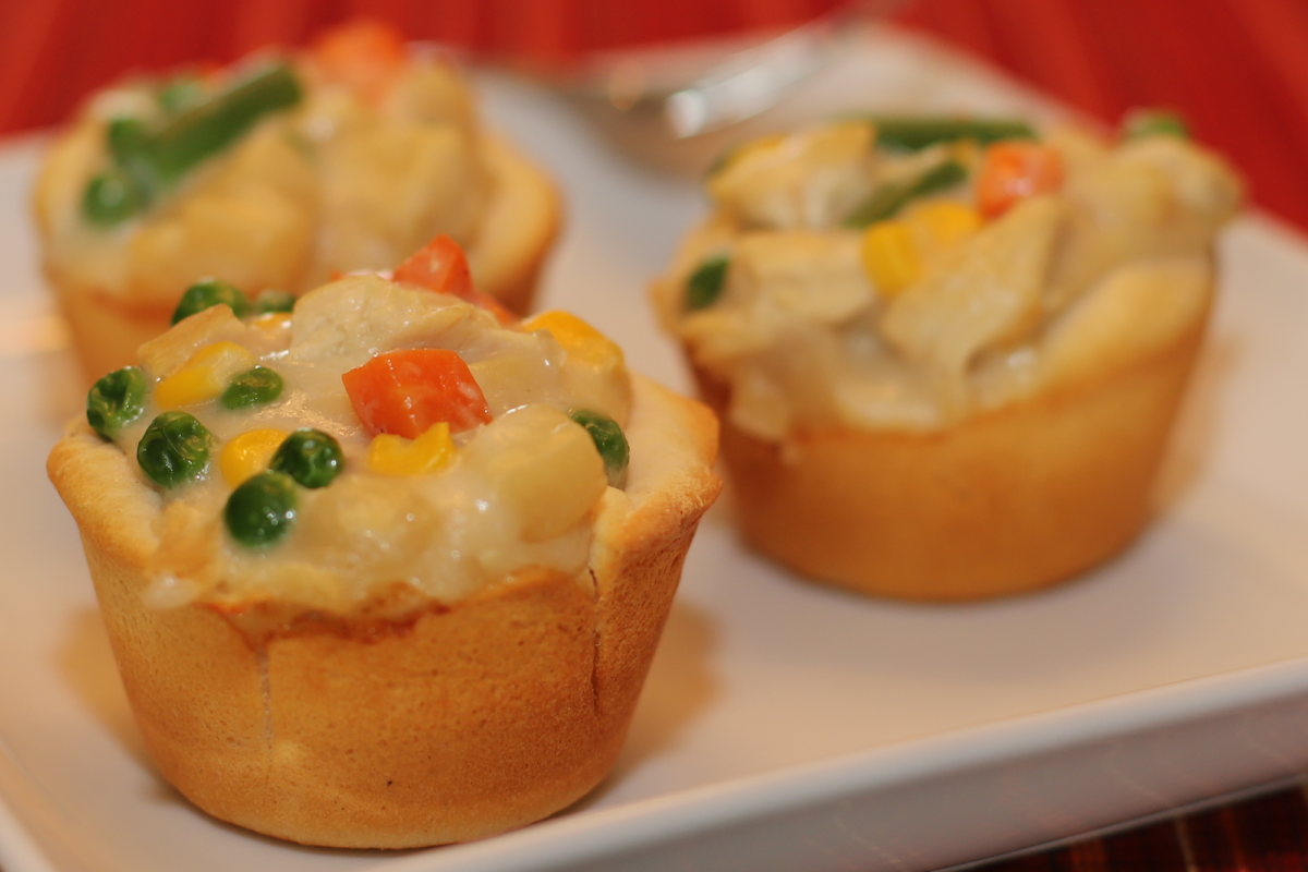 Miniature Pot Pies Savory Quick & Easy Supper Eat Wheat