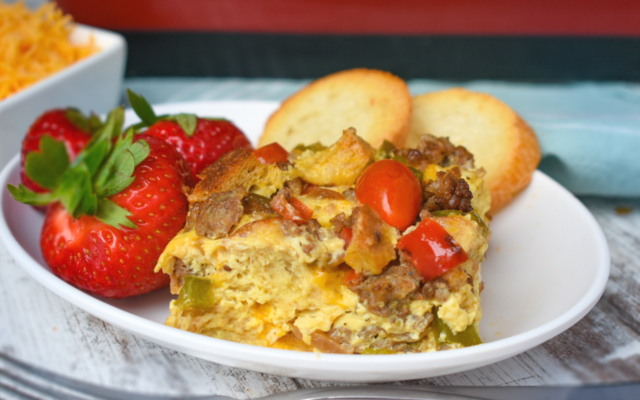 Easy Sausage Breakfast Casserole - EatWheat