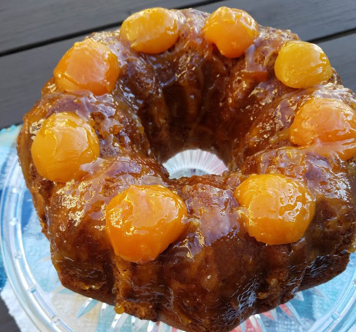 Photo: Apricot Bundt Cake with Apricot Glaze.
