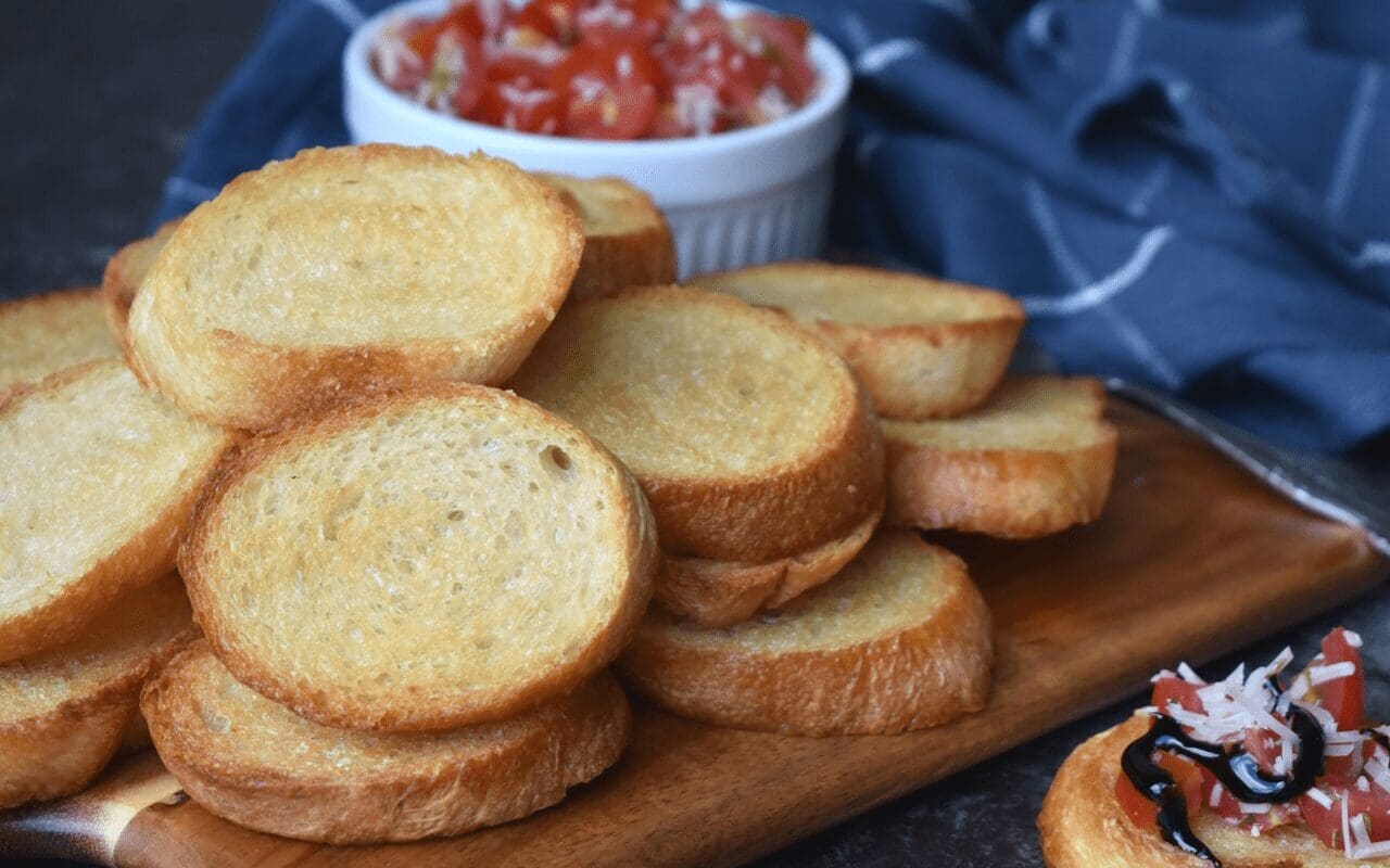 Garlic Crostini.