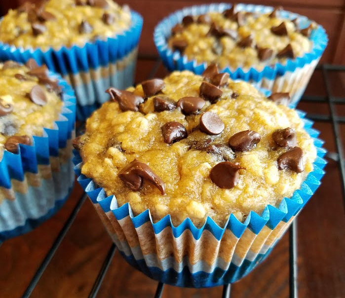 Whole Wheat Banana Chocolate Chip Muffins EatWheat