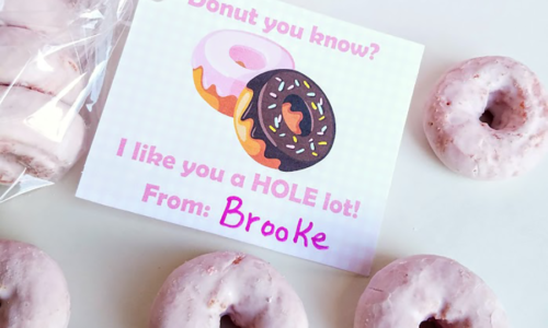 Photo: Donut You Know Valentines.