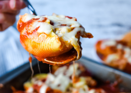 Stuffed Pasta Shells.