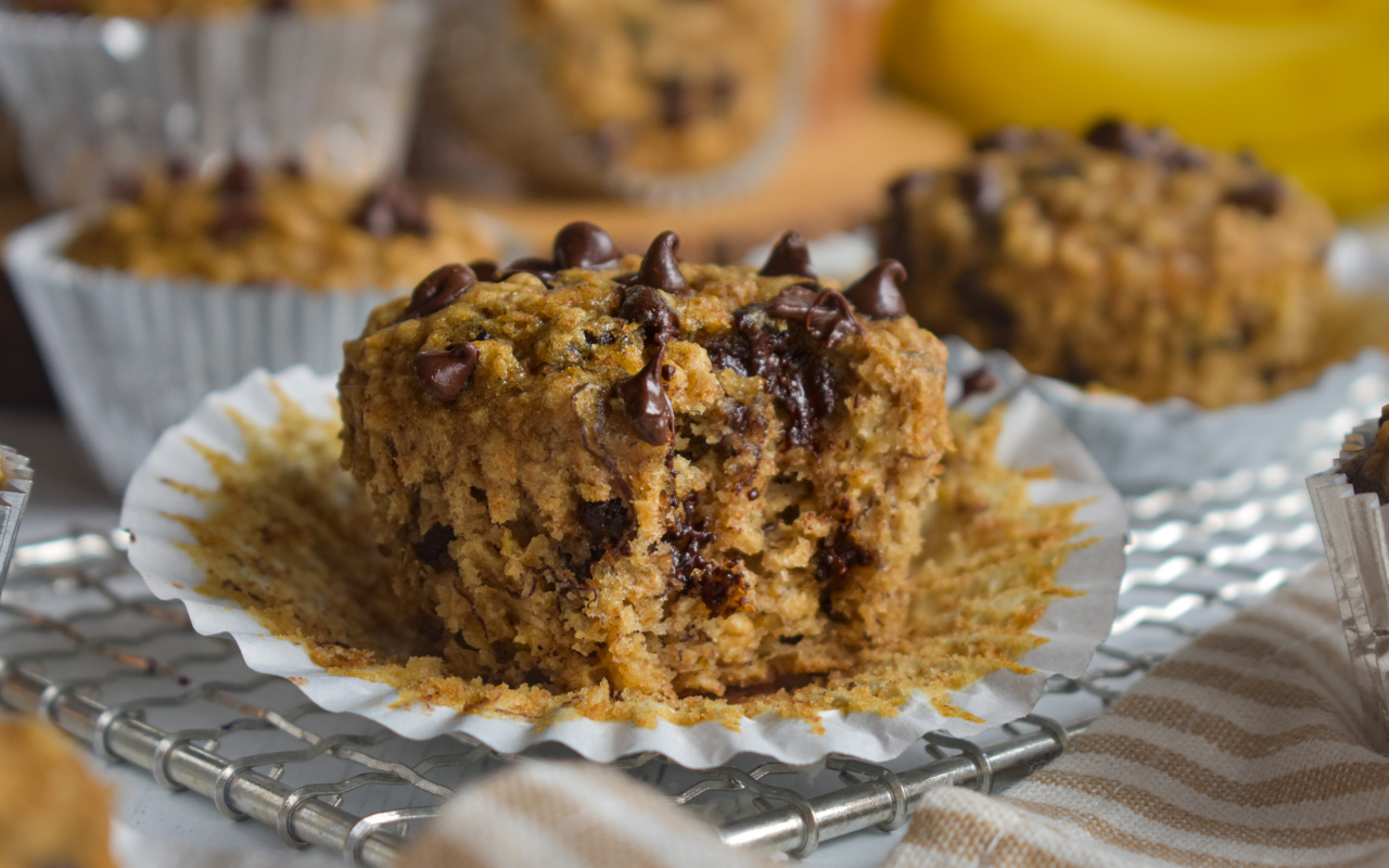 Whole Wheat Banana Chocolate Chip Muffins Eat Wheat