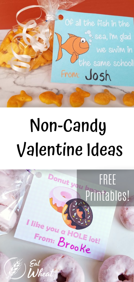 Are you looking for some non-candy Valentine ideas this Valentine’s Day? Check out these fun ideas and free printables that will make this Valentines as easy as 1-2-3! | eatwheat.org