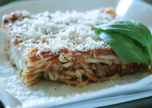 Photo: Layered Italian Casserole.