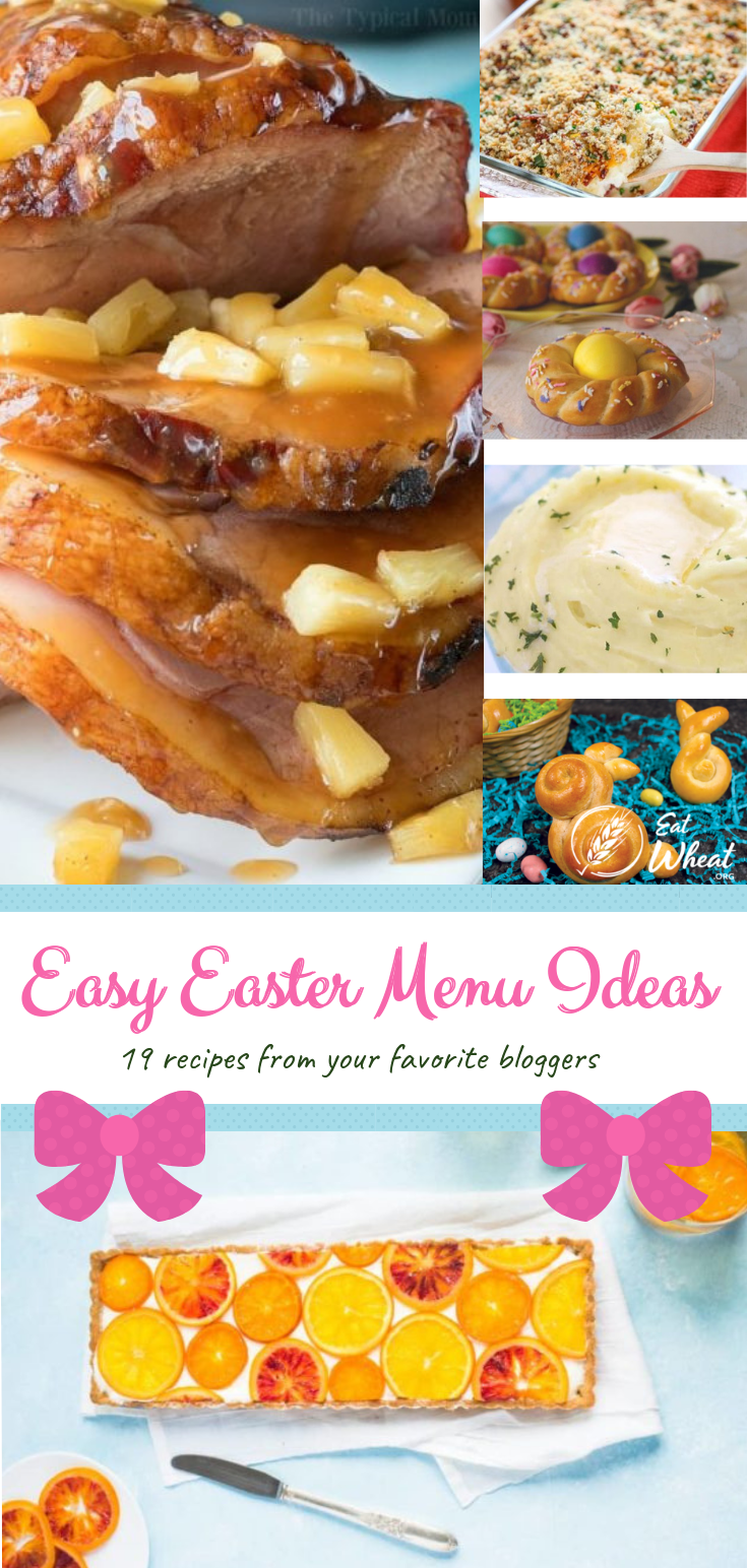 Whether you're having people over for the first time or the twentieth time, hosting a crowd for Easter doesn't have to be stressful! We've got 19 easy AND delicious recipes from across the internet that will make your life a little bit simpler! 