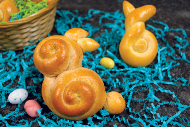 Hopping Bunny Rolls at National Festival of Breads
