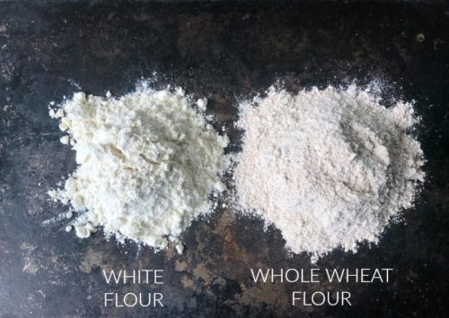 White vs. Whole Wheat Flour