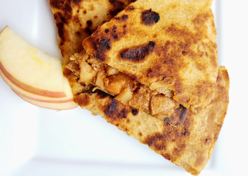 Apple Cinnamon Peanut Butter Quesadillas | EatWheat