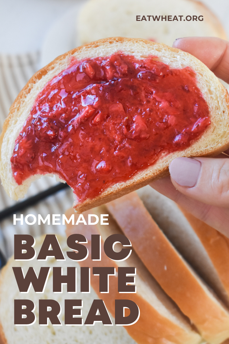 Image: Homemade Basic White Bread with Jelly.
