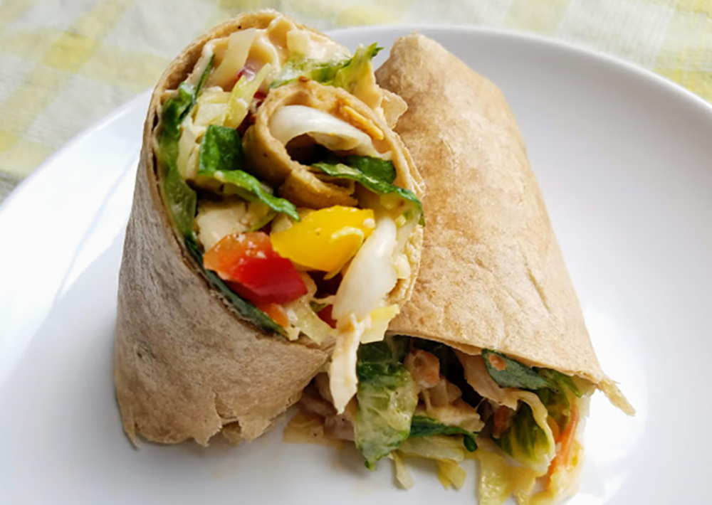 Asian Chicken Wrap