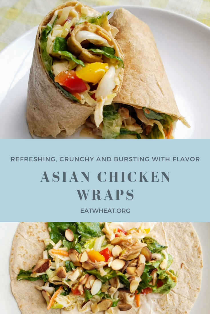 Asian Chicken Wraps | EatWheat.org