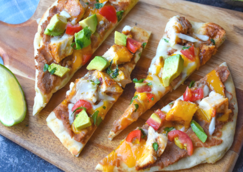 Naan Taco Pizzas - Homemade Pizza Recipes