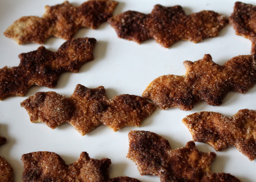 Cinnamon Sugar Bats.