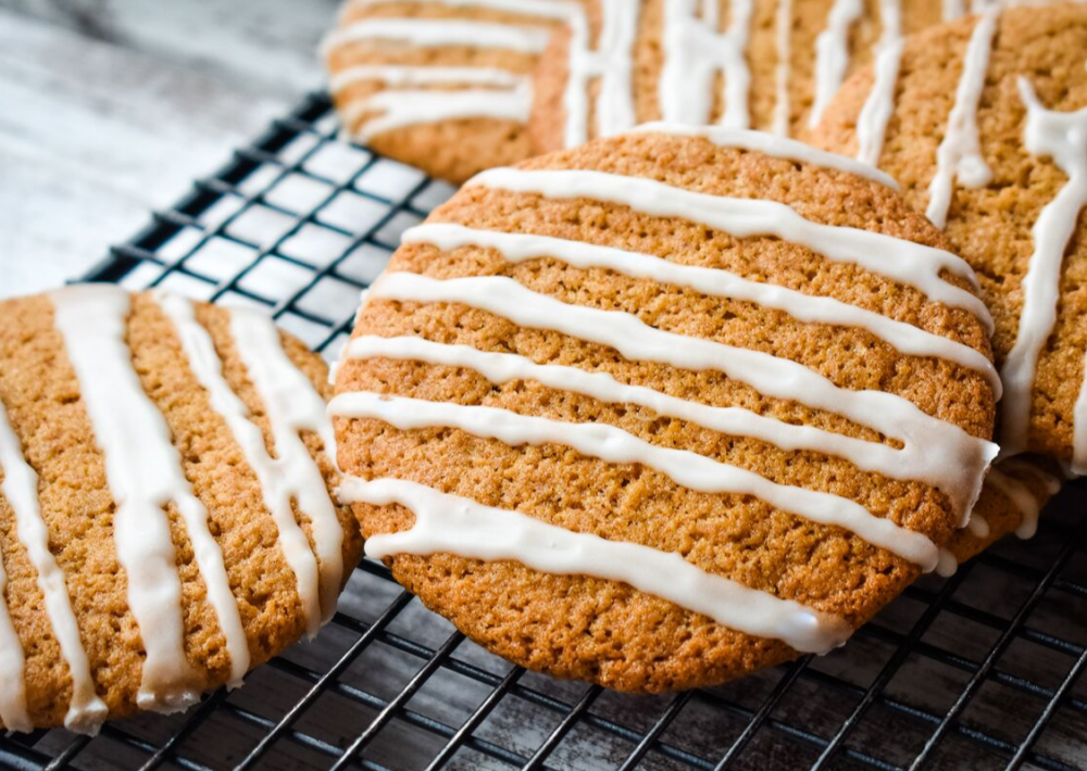 Photo: Whole Grain Pumpkin Spice Pudding Cookies.