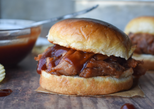 Photo: BBQ Pork Sliders.