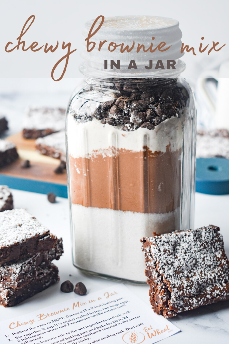 Image: Chewy Brownie Mix in a Jar