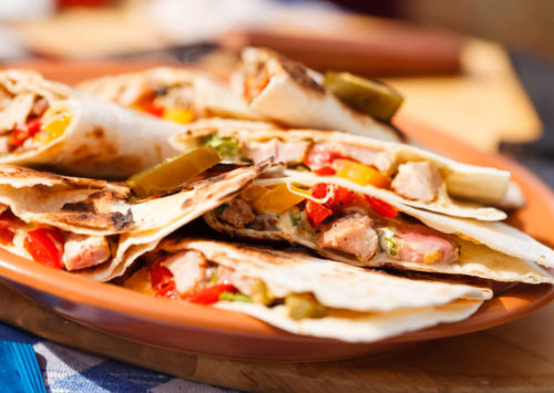 Fresh Chicken Quesadillas