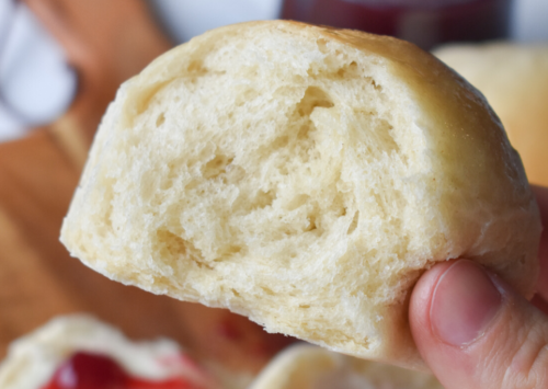 Photo: Bread Machine Dinner Rolls.
