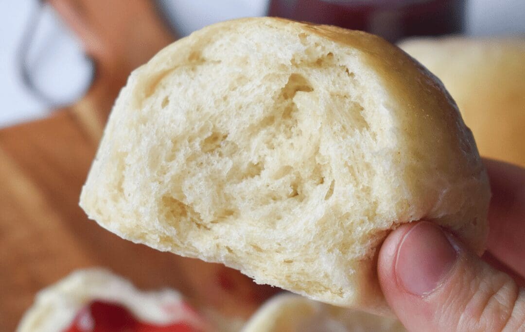Photo: Bread Machine Dinner Rolls.