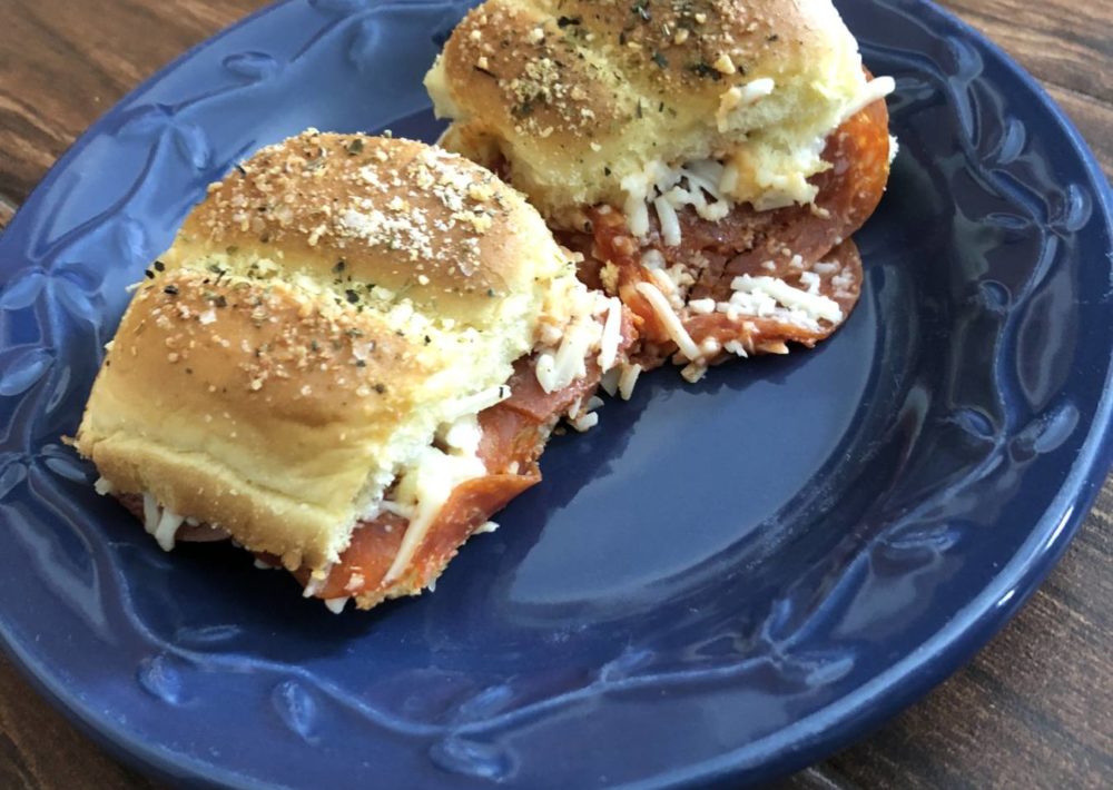 Pepperoni Pizza Sliders.