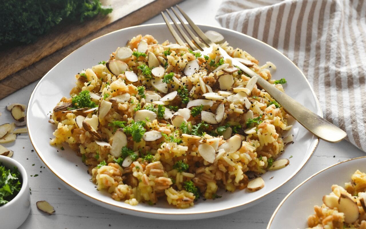 Photo: Three Grain Pilaf