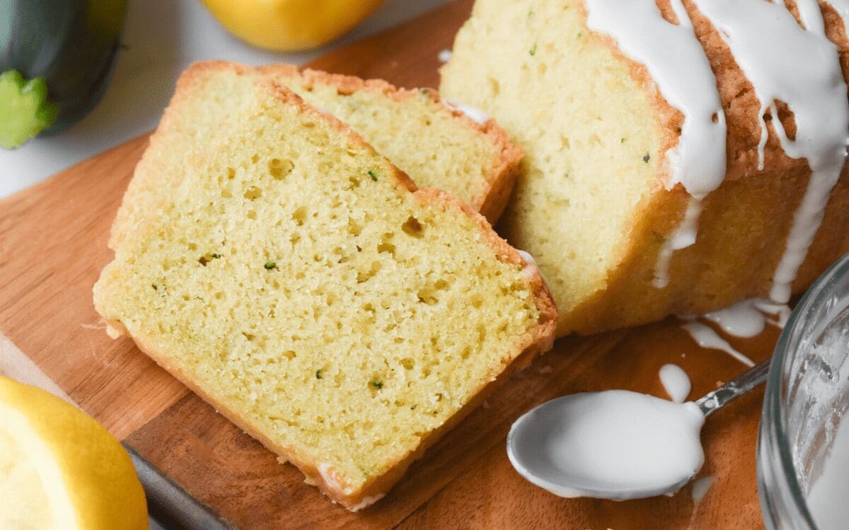 Image: Lemon Zucchini Bread.