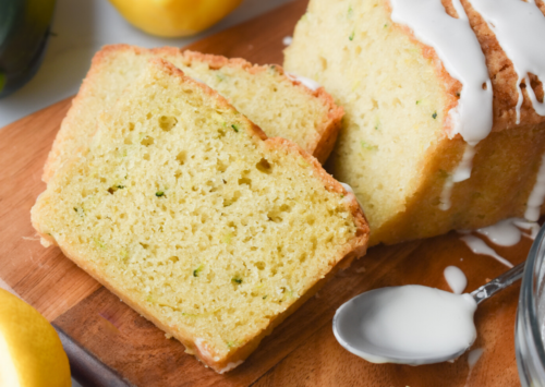 Image: Lemon Zucchini Bread.