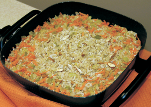 Three Grain Pilaf.