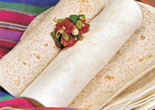 Tortillas in a bag.
